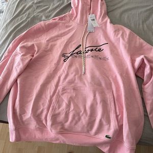 Men’s Lacoste Pink 4XL Hoodie